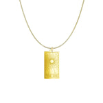 Tarot Card The Sun Necklace