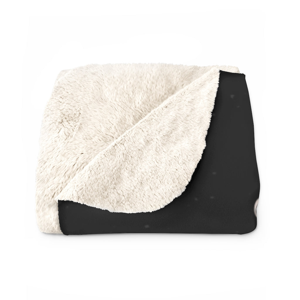 Witchy Snake Sherpa Fleece Blanket