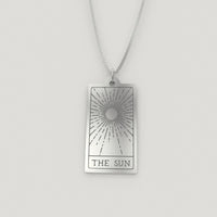 Tarot Card The Sun Necklace