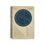 Custom Birth Chart Spiral Notebook