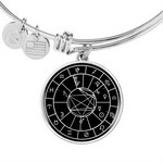 Personalized Natal Chart Bracelet - Black