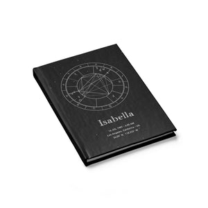 Personalized Birth Chart Hardcover Journal