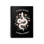 Witchy Snake Spiral Notebook