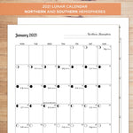 2021 Printable Astrology Ephemeris & Lunar Calendar