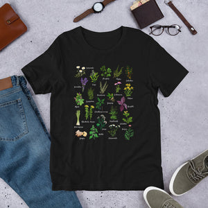 Medicinal Herbs & Spices Unisex T-Shirt