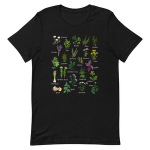 Medicinal Herbs & Spices Unisex T-Shirt