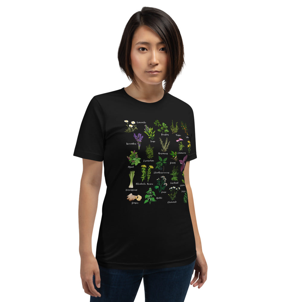 Medicinal Herbs & Spices Unisex T-Shirt