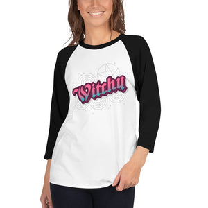 Witchy raglan shirt