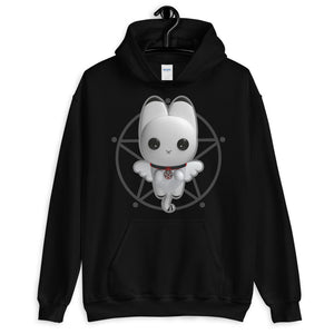 Ouija Me Kittie Pentacle Unisex Hoodie