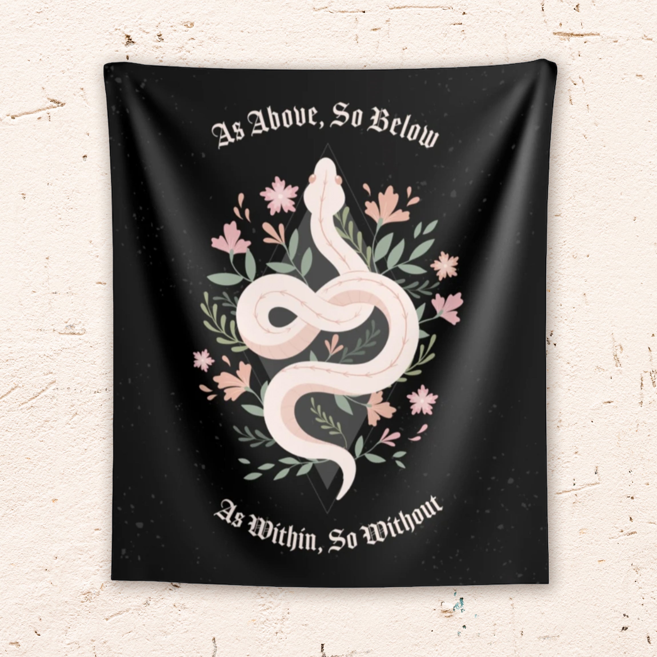 Witchy Snake Wall Tapestry