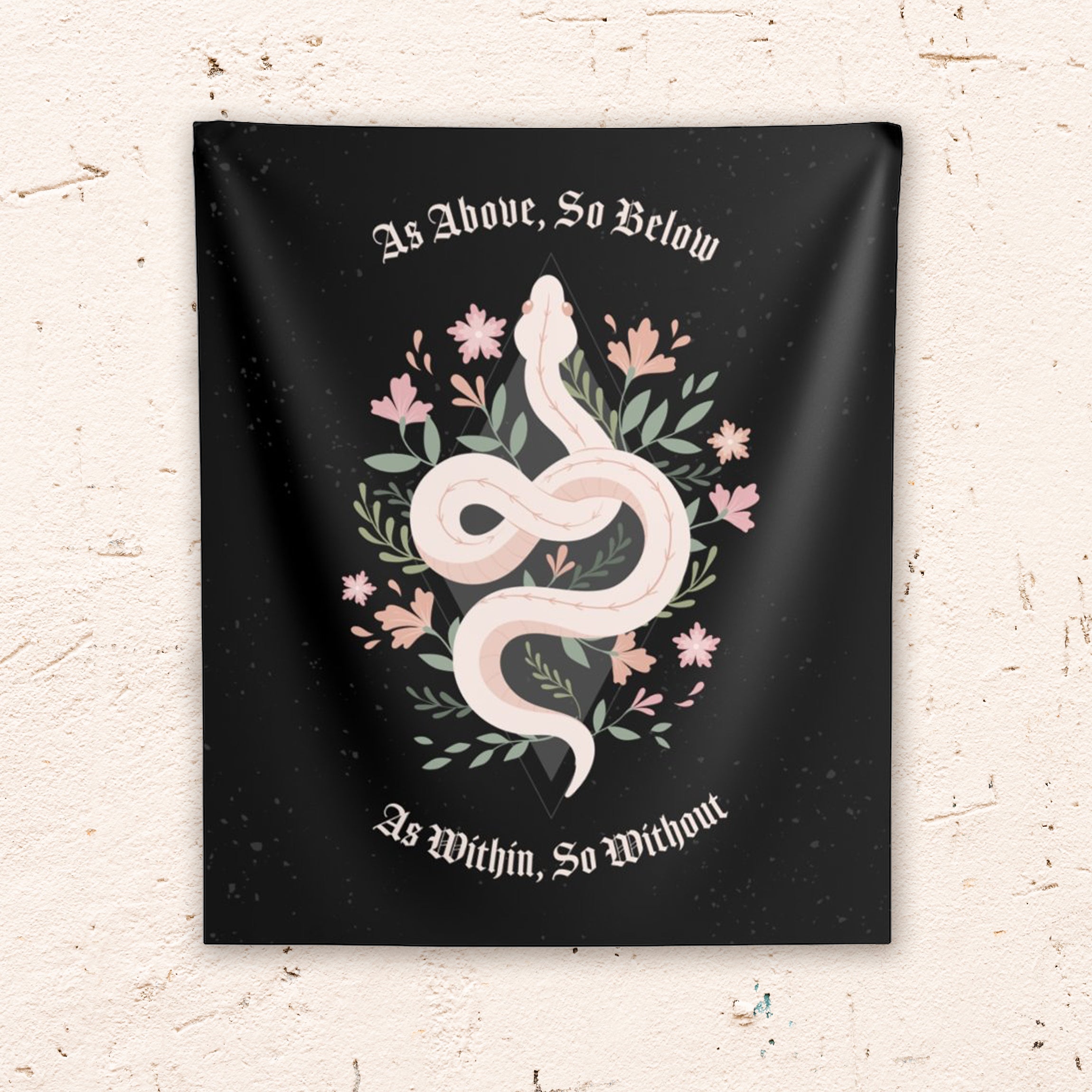 Witchy Snake Wall Tapestry