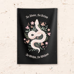 Witchy Snake Wall Tapestry