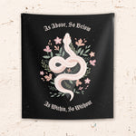 Witchy Snake Wall Tapestry